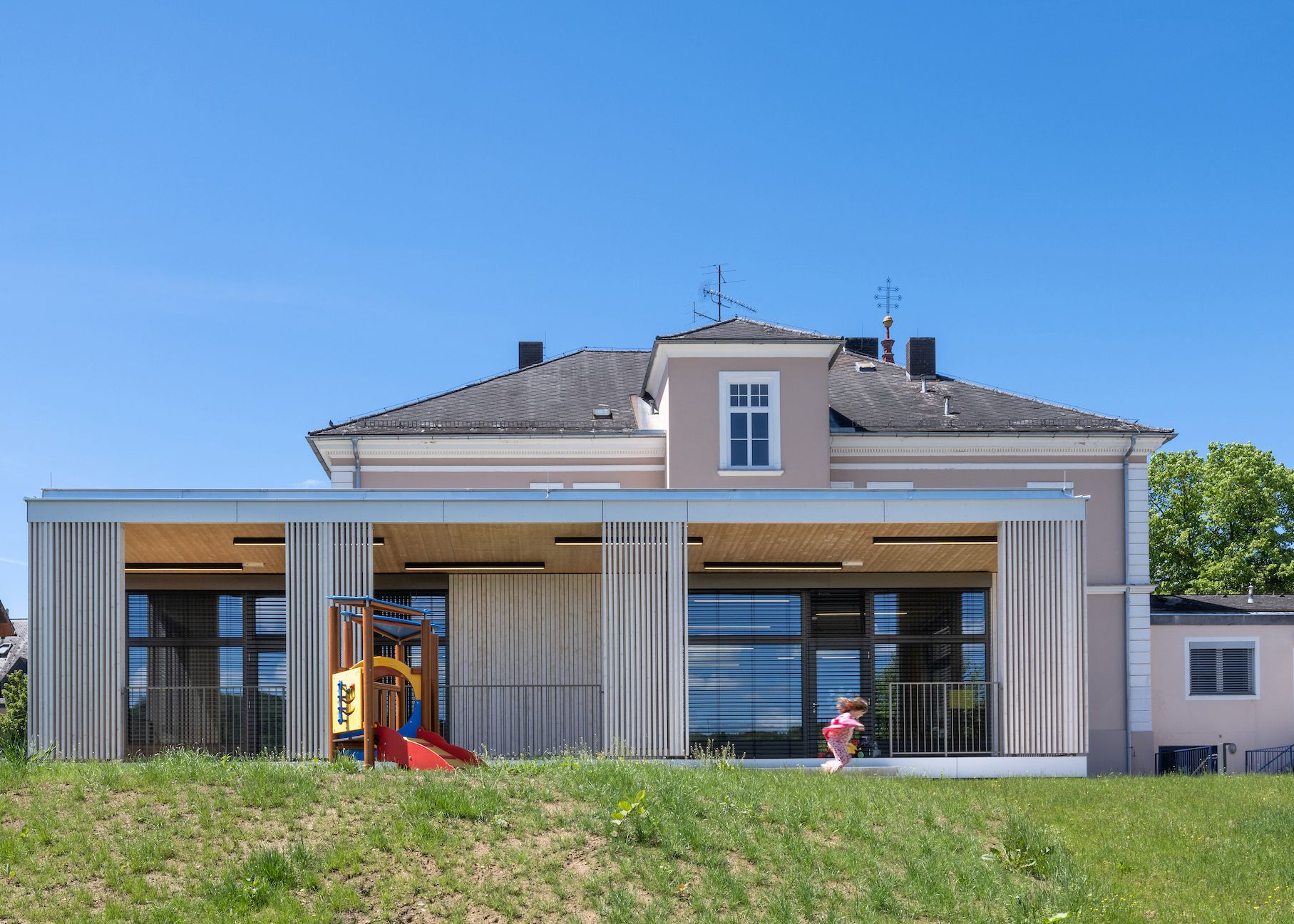 Neubau Kinderkrippe und Umbau Kindergarten Mettersdorf