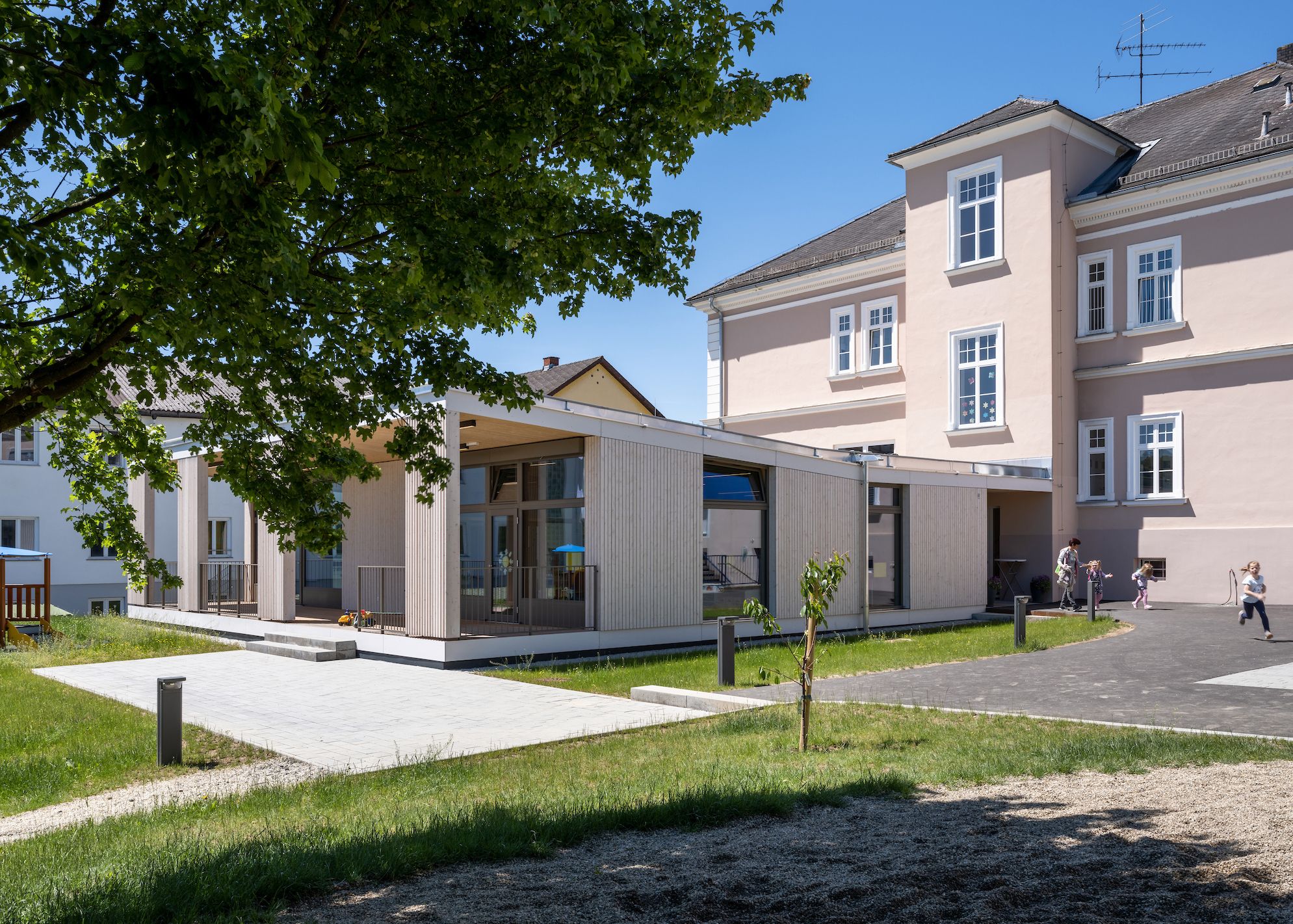 Neubau Kinderkrippe und Umbau Kindergarten Mettersdorf