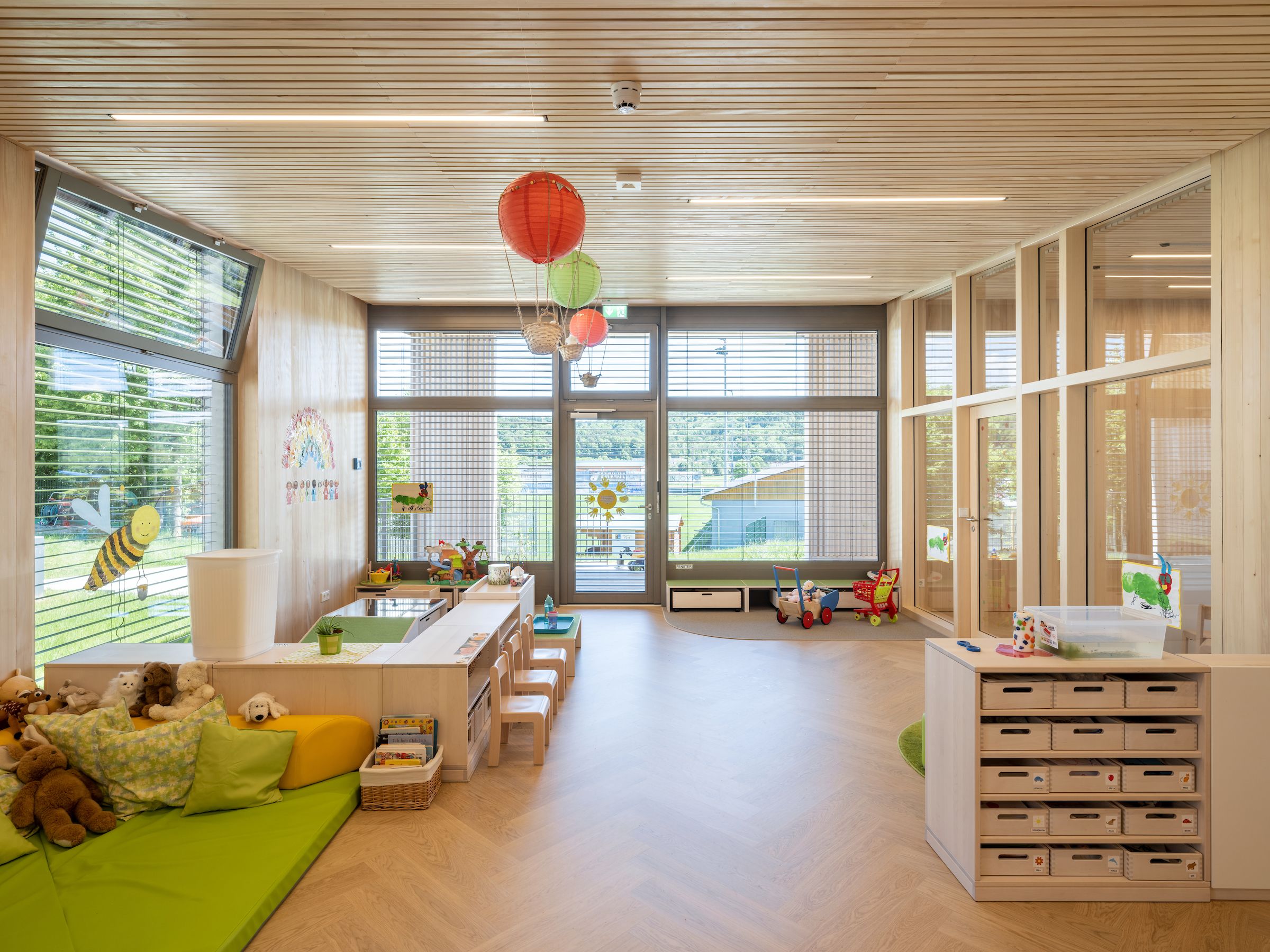 Neubau Kinderkrippe und Umbau Kindergarten Mettersdorf