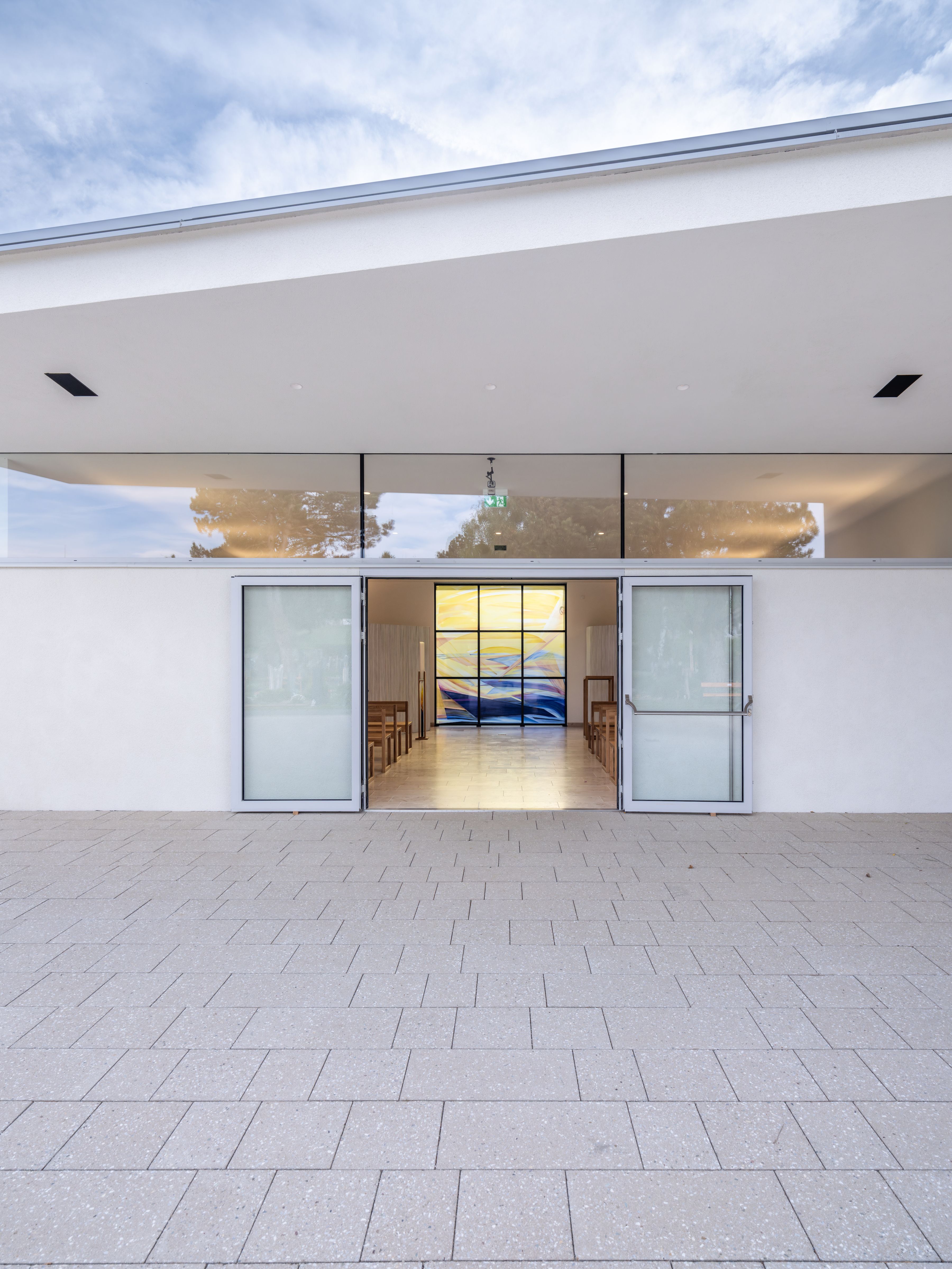 Neubau Verabschiedungshalle