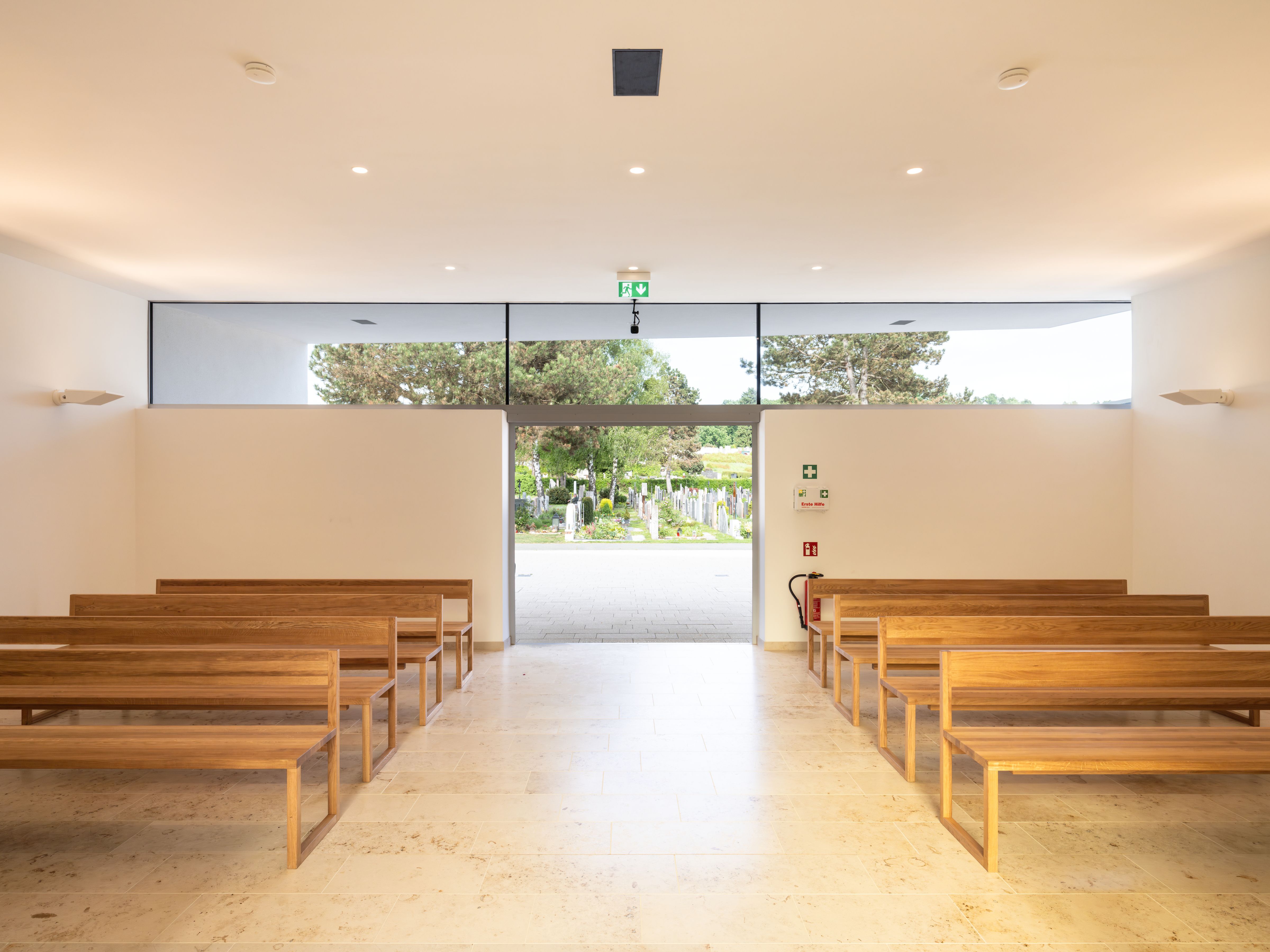 Neubau Verabschiedungshalle